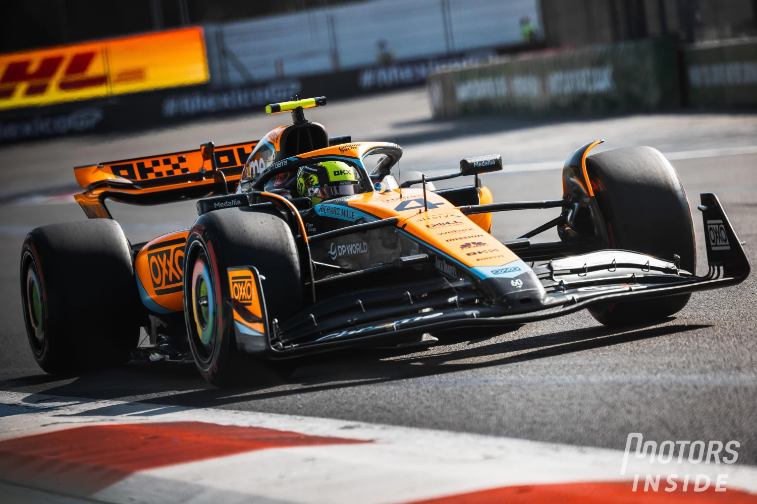 Norris takes responsibility for his 18th place