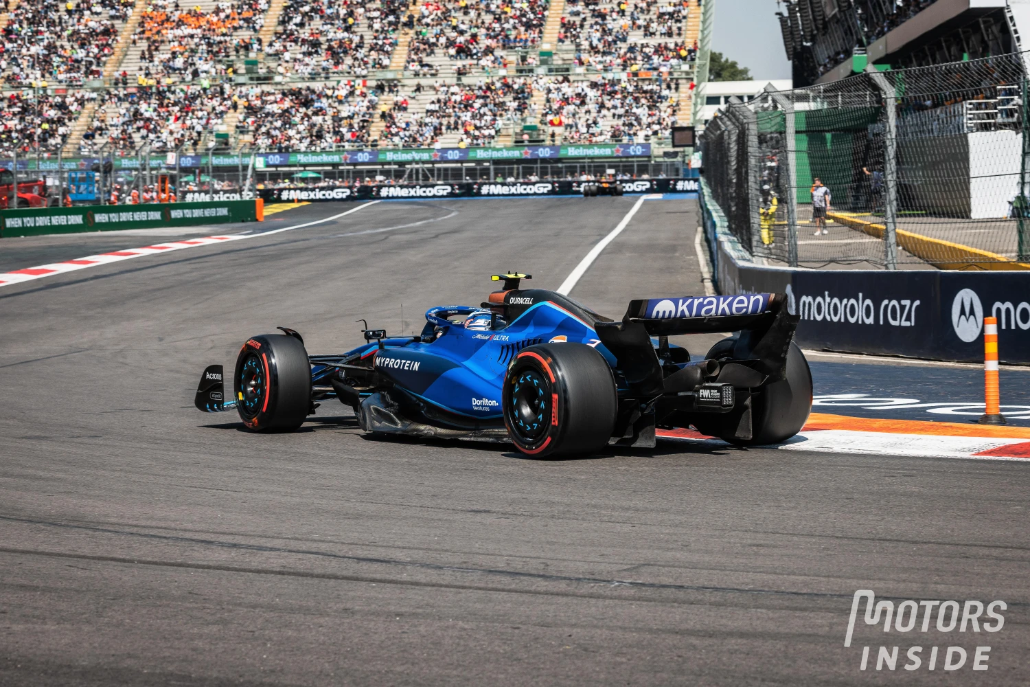 Logan Sargeant, the only driver penalized despite the 5 investigations by the FIA