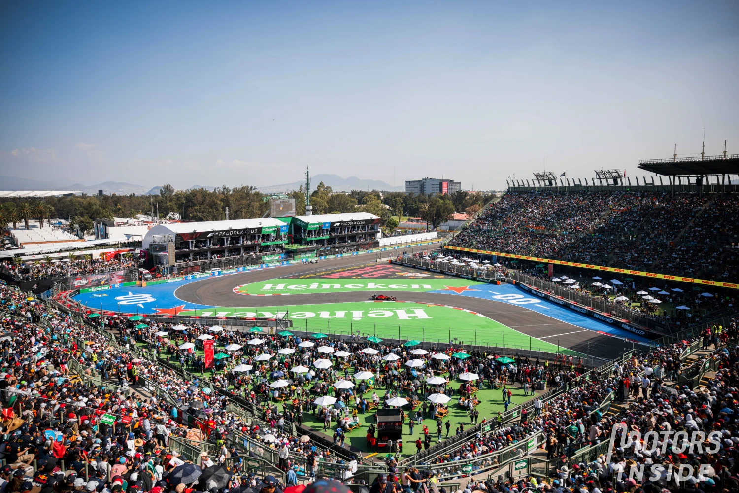 A spectator of the Mexican Grand Prix banned for life from F1 races