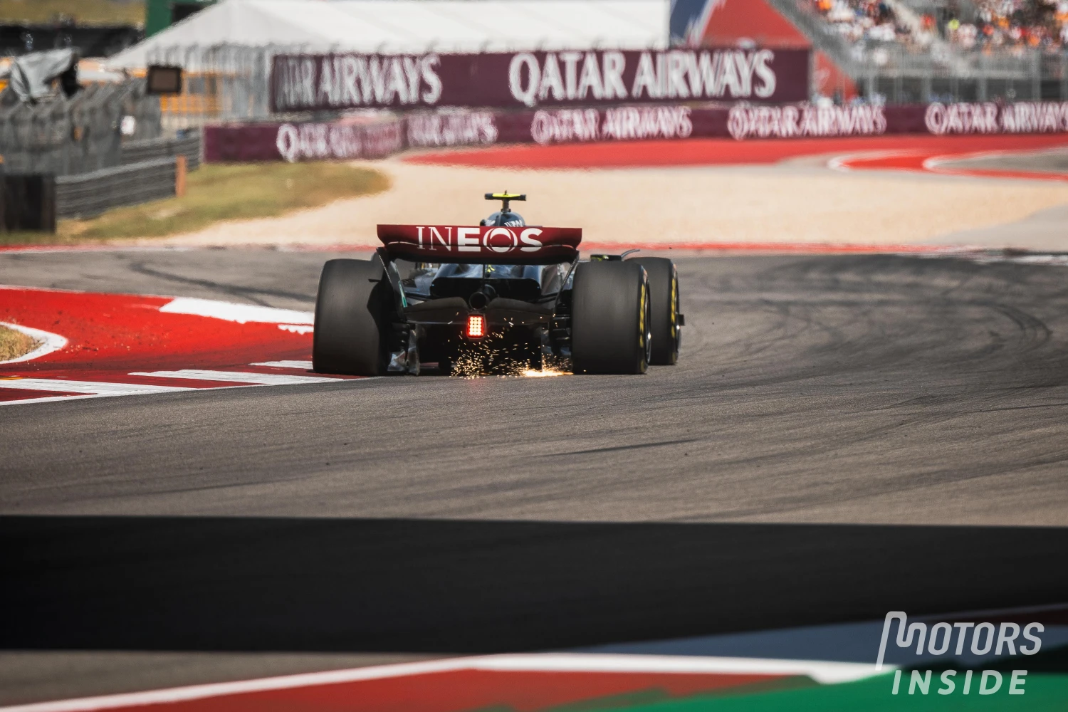 The Austin circuit, not worthy of a F1 circuit for some drivers because of the bumps