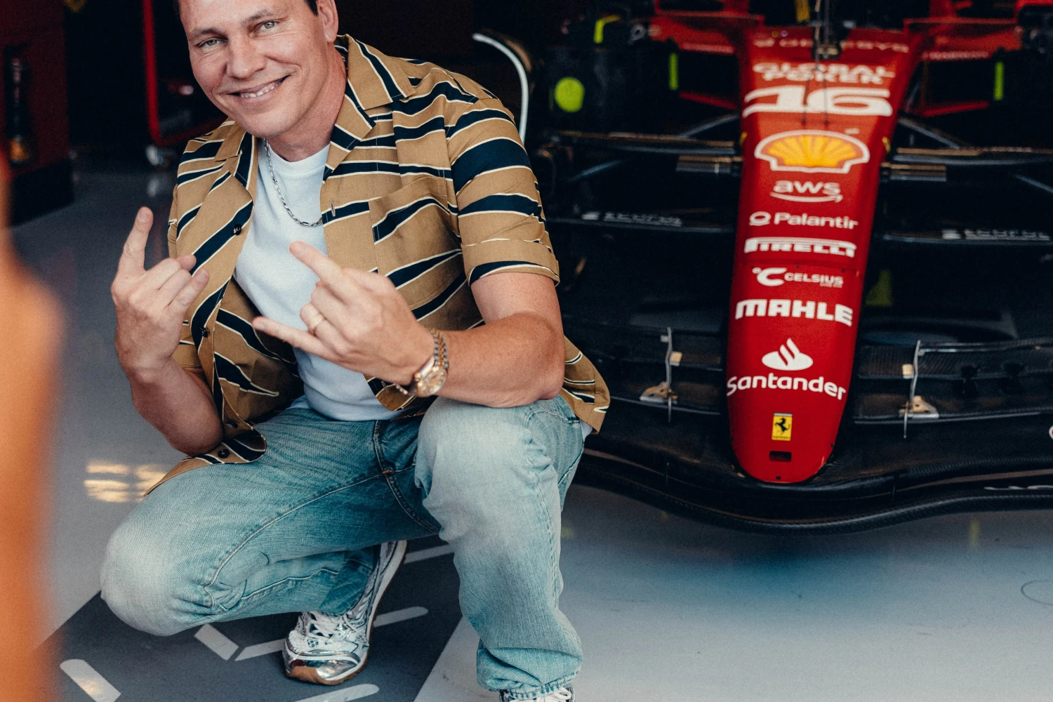 Tiësto pays tribute to Ayrton Senna