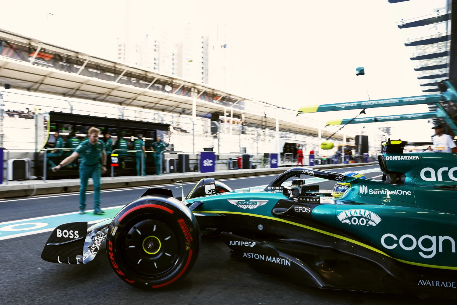 Alonso is « proud and happy » about the Aston Martin season