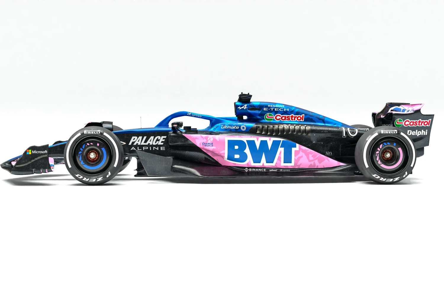Alpine unveils a special livery for Las Vegas