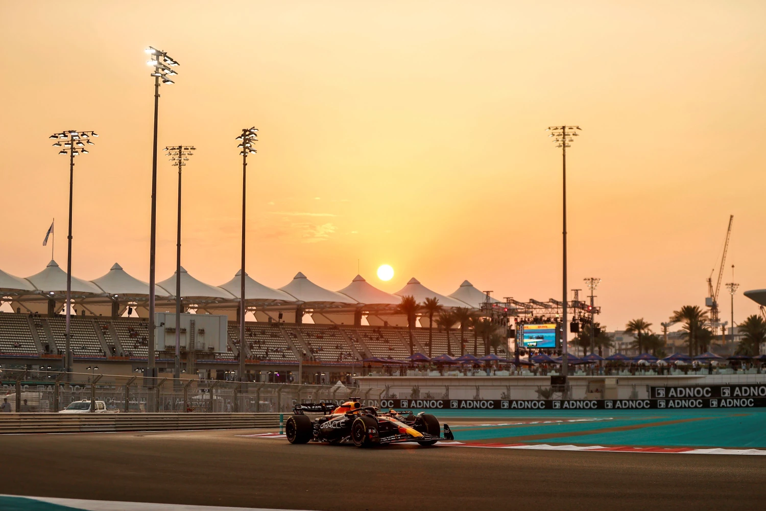 The season is over but the drivers are still racing for end-of-season testing in Abu Dhabi