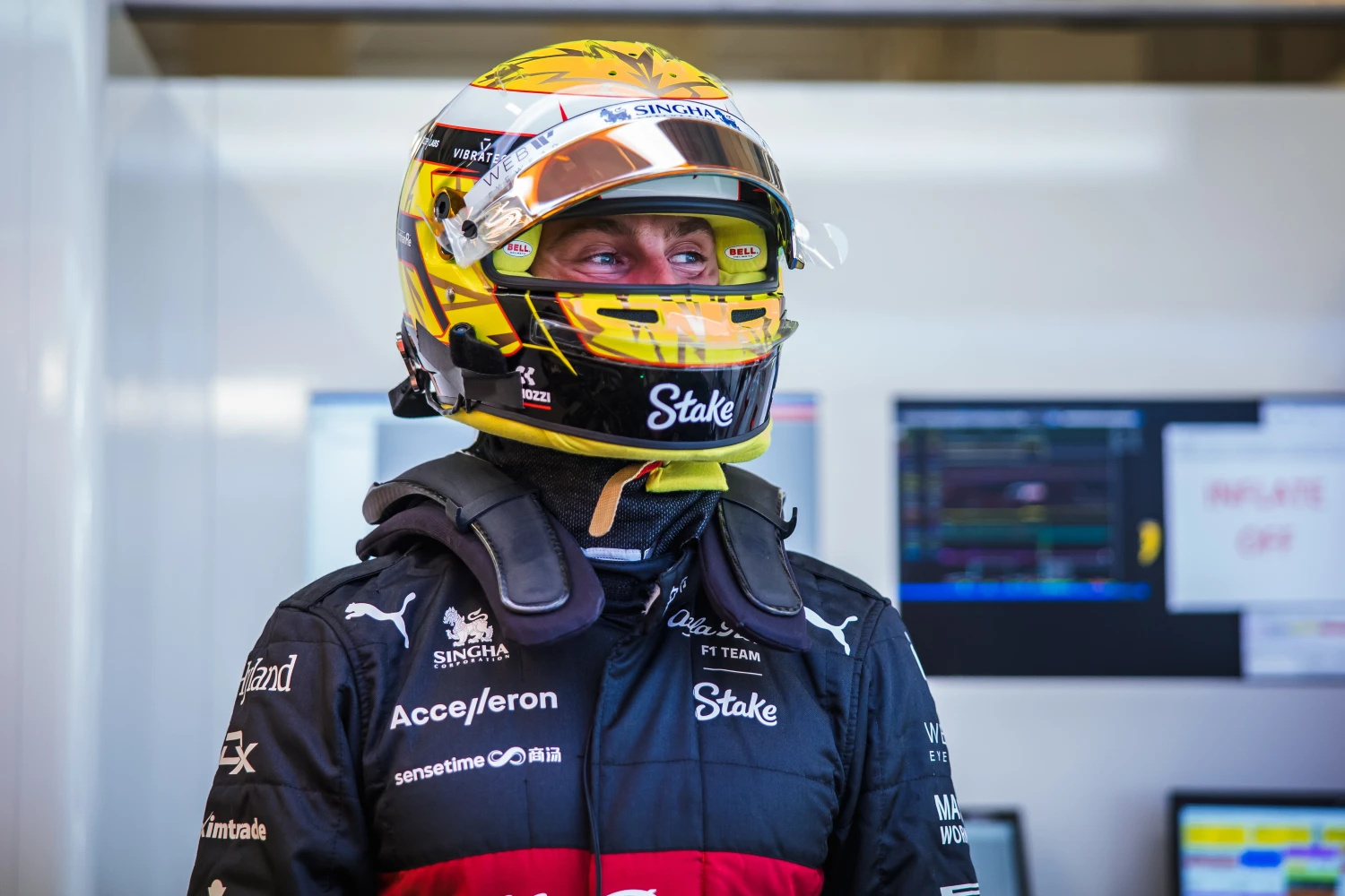 Théo Pourchaire was unable to drive in Formula 1 as planned during the tests