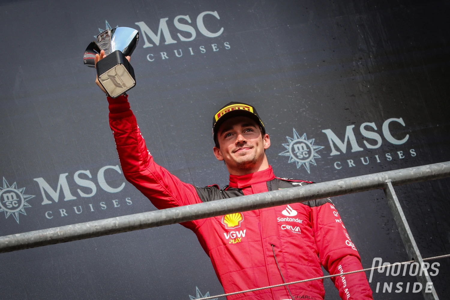 Charles Leclerc, an almost perfect weekend