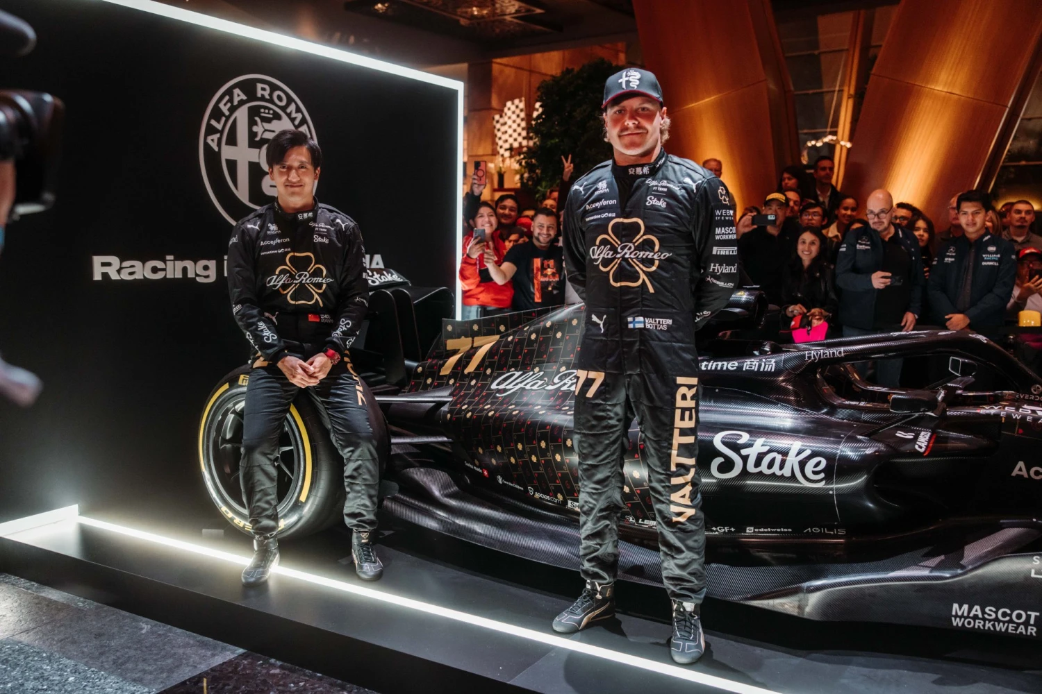 Alfa Romeo unveils its special livery for the Las Vegas Grand Prix