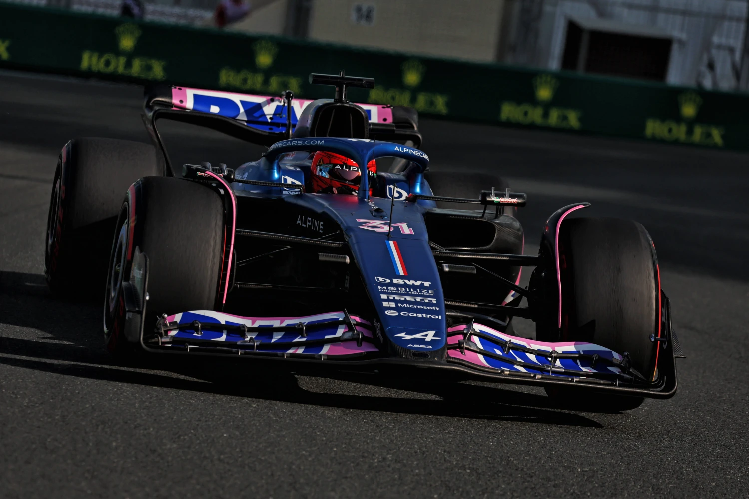 End-of-season trials: Esteban Ocon tops the time sheet with Alpine