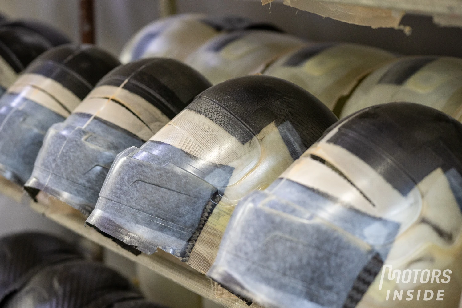 How is a Formula 1 helmet made?