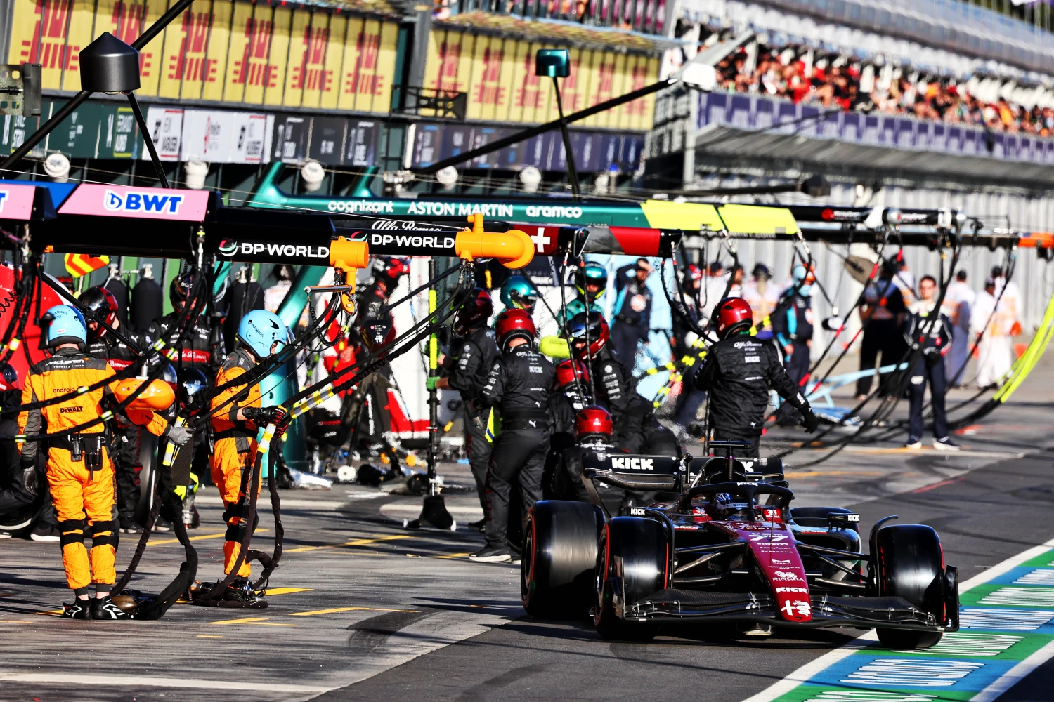 Pit stops in 2023 in numbers