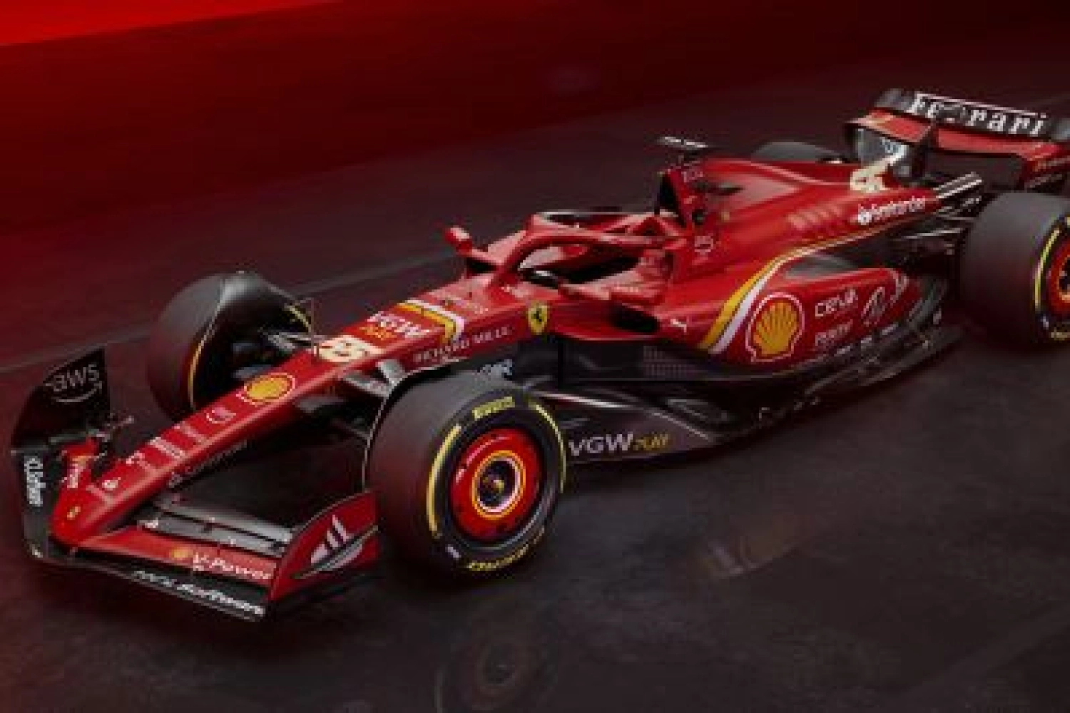 Ferrari unveils its 2024 race car, the SF-24