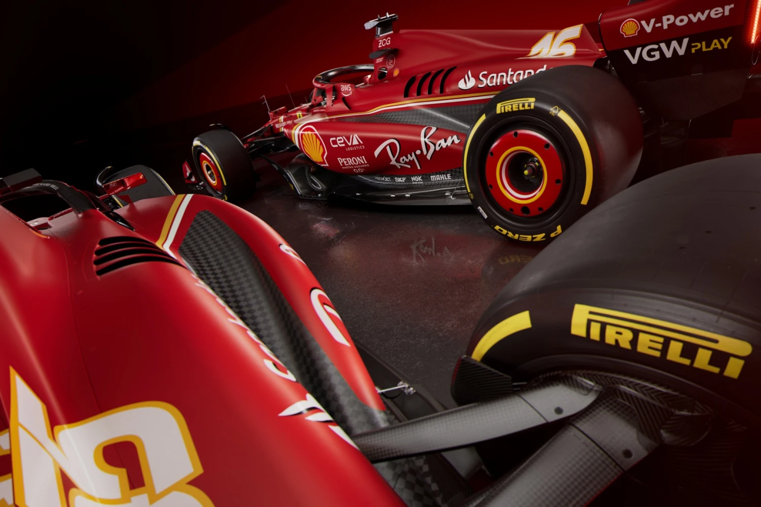 The new Ferrari SF-24 rolled on the Fiorano circuit