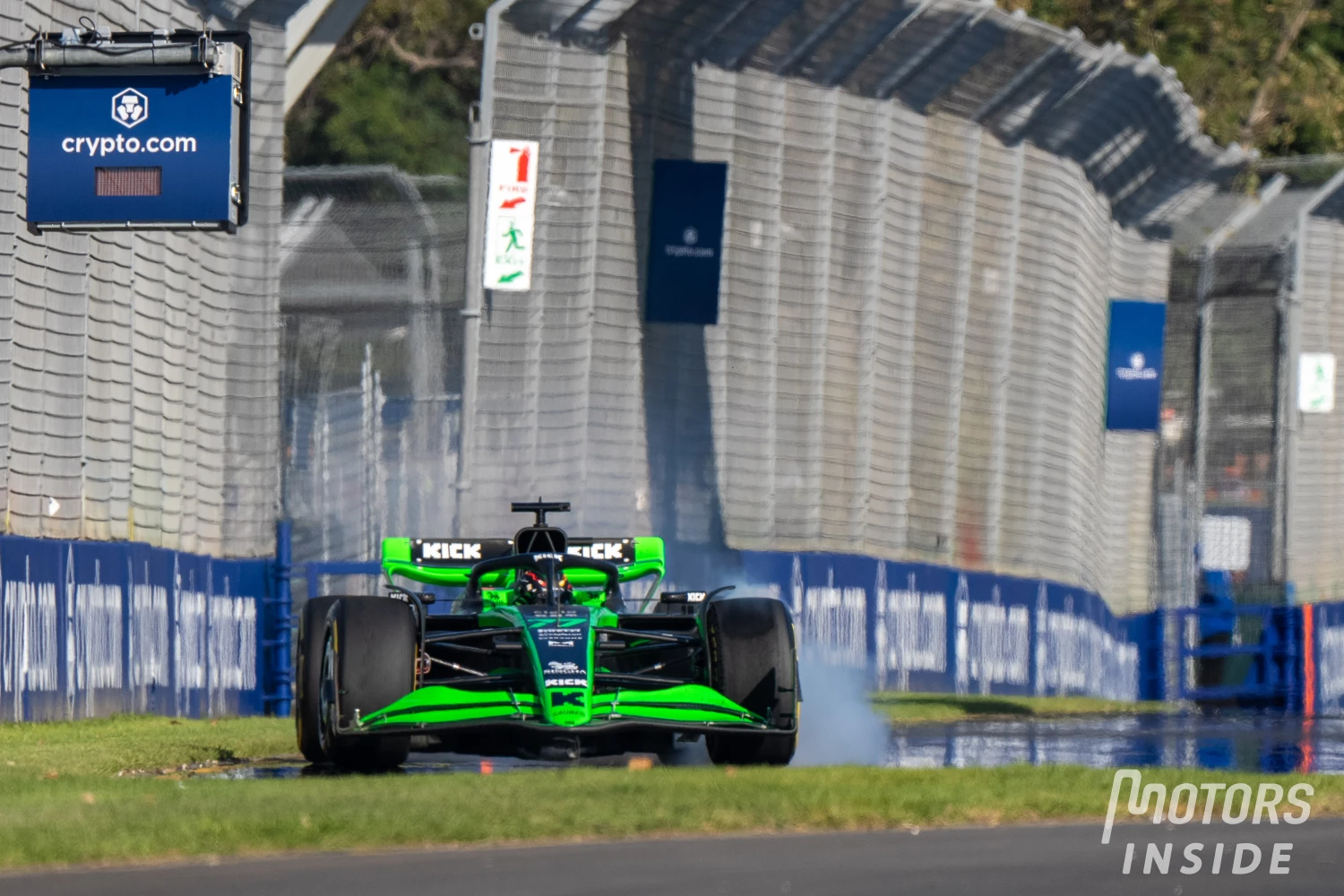 Kick Sauber is fined €5000 after the Australian Grand Prix