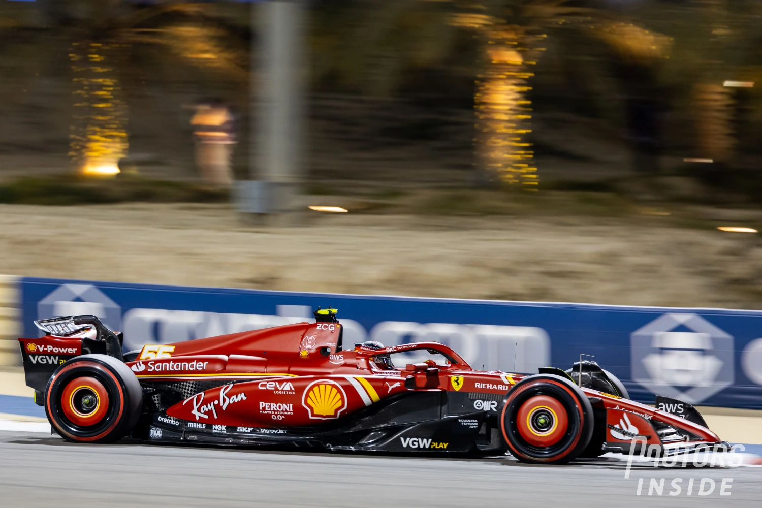 It’s Carlos Sainz, currently 3rd, who was voted driver of the day during the Bahrain Grand Prix