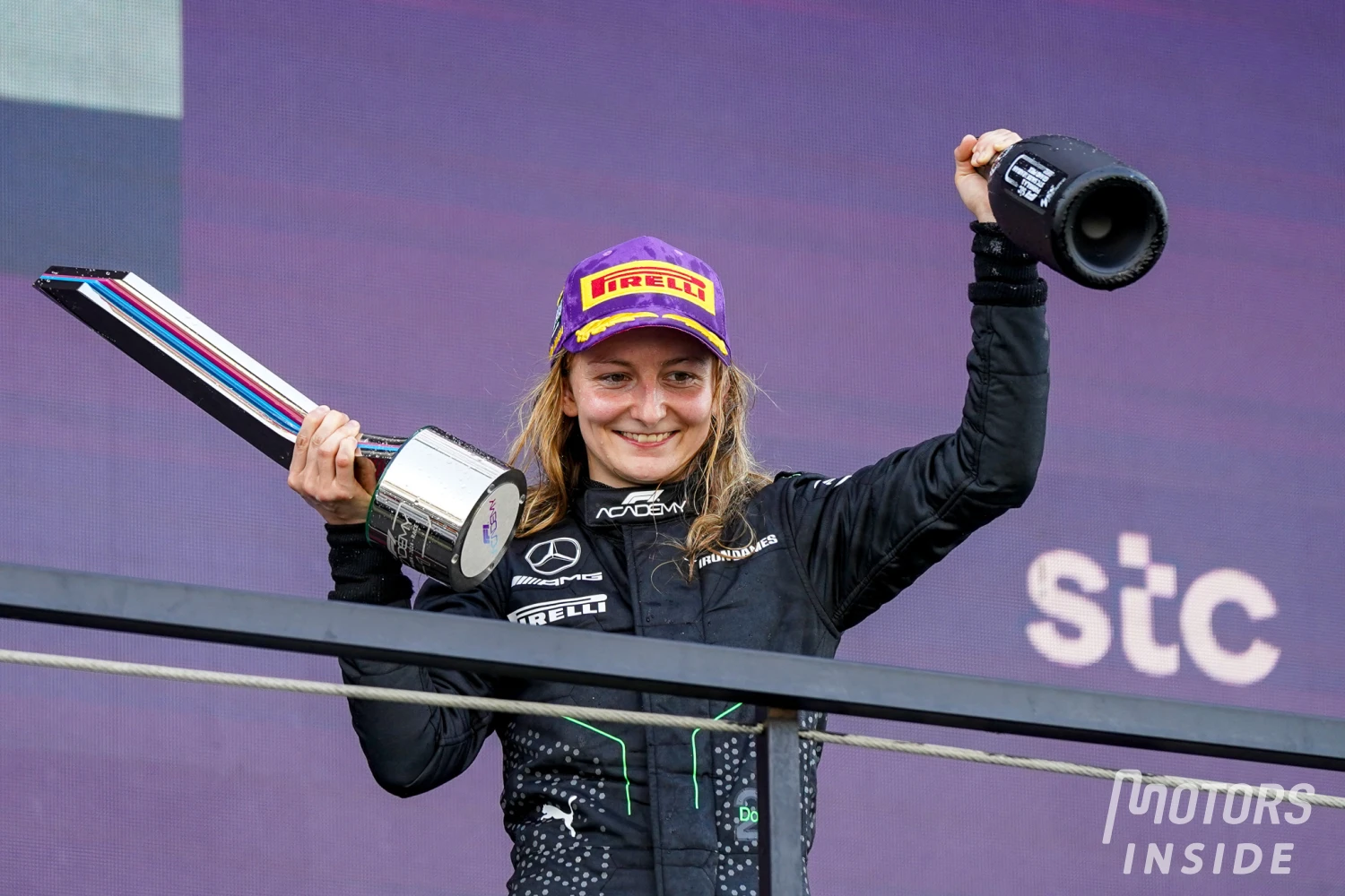 F1Academy – The French driver Doriane Pin wins the first race of the F1 Academy season in Jeddah