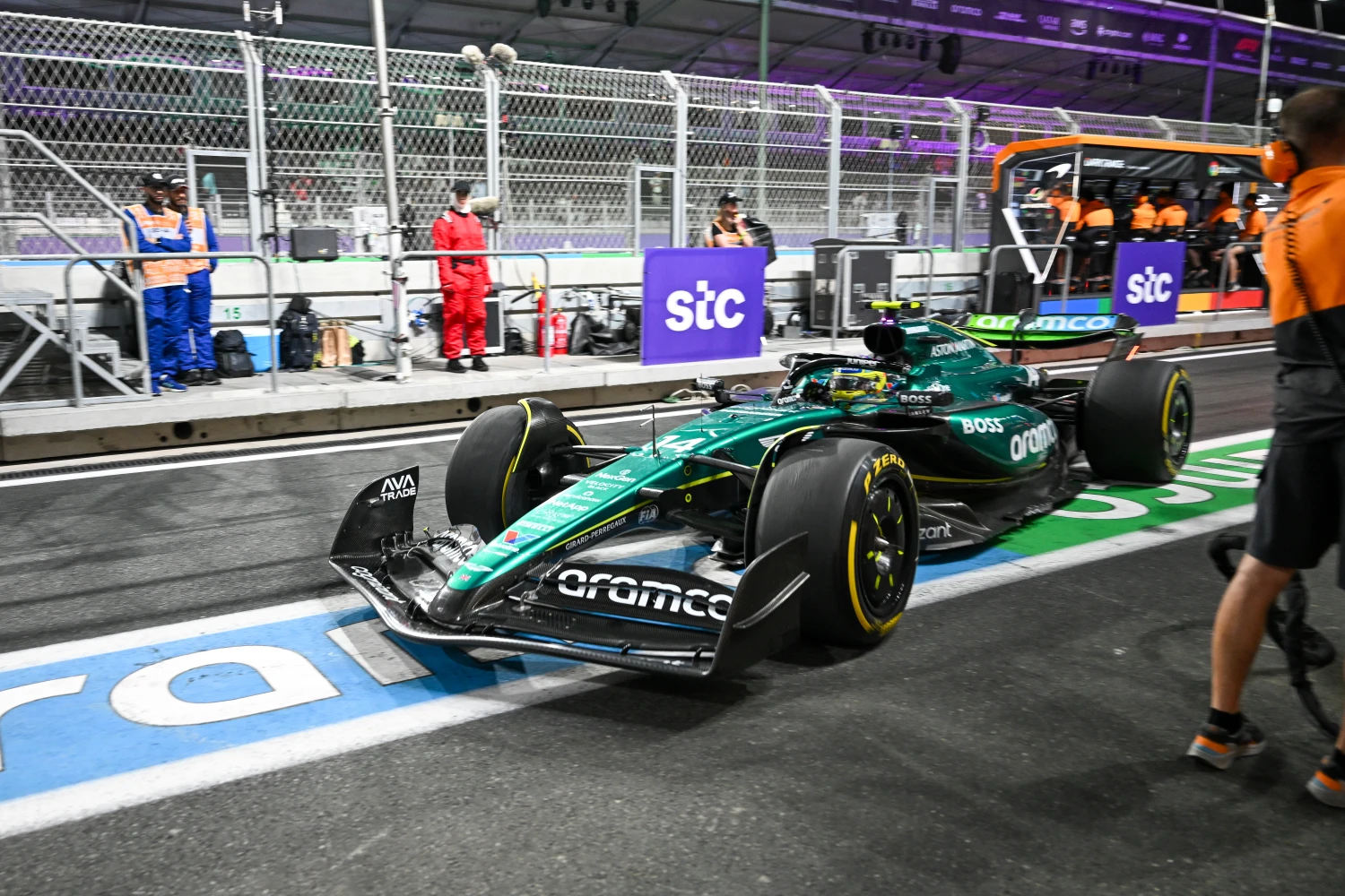 Saudi Arabia Grand Prix – Free Practice 2: Fernando Alonso and George Russell at the forefront