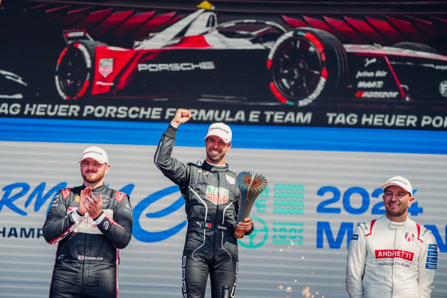 Misano ePrix 2024 – Race 1: Antonio Felix da Costa wins ahead of Oliver Rowland and Jake Dennis