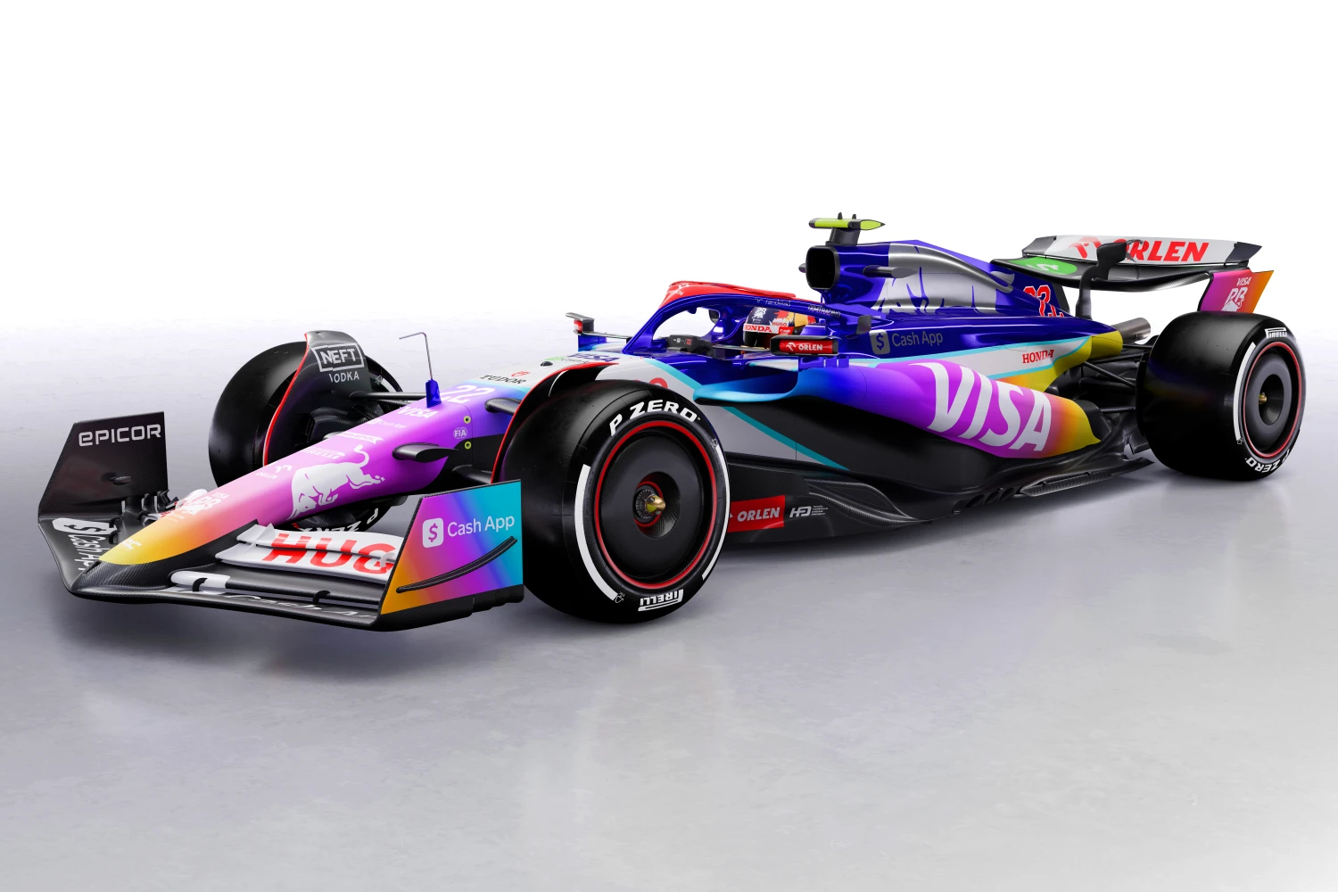 Racing Bulls unveils a very colorful livery for Miami
