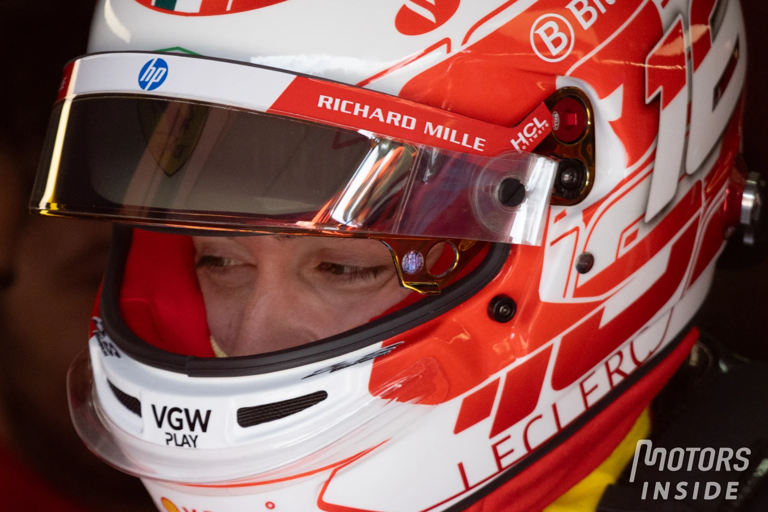 Lewis Hamilton seems to bring ambition to Charles Leclerc