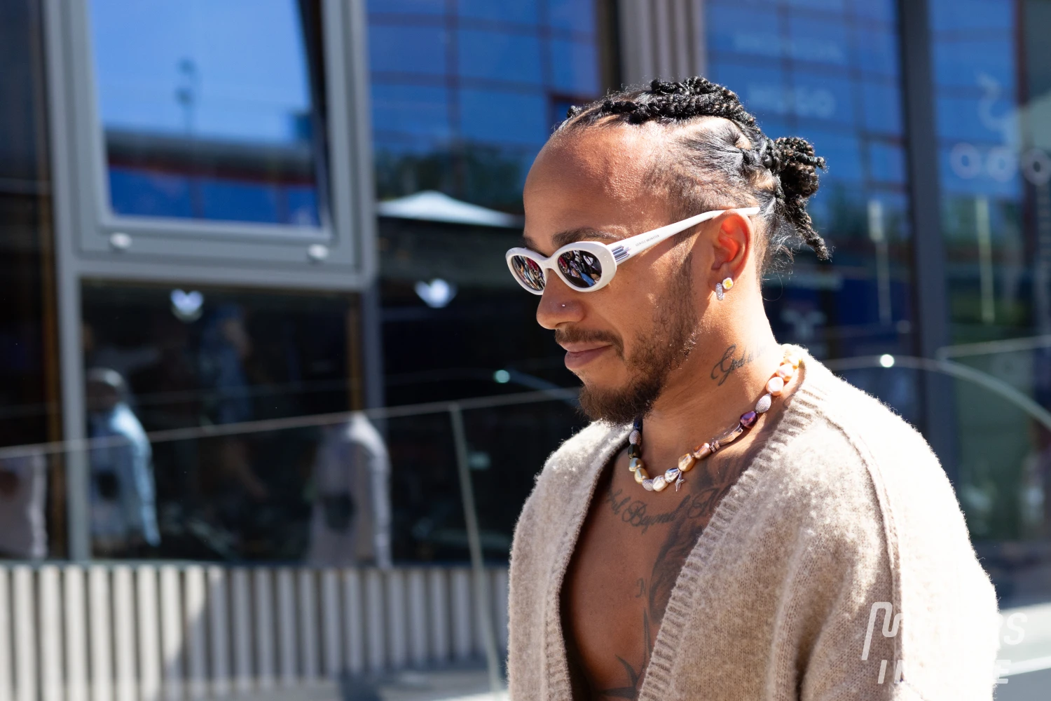 Lewis Hamilton at the Paris 2024 Olympic Games