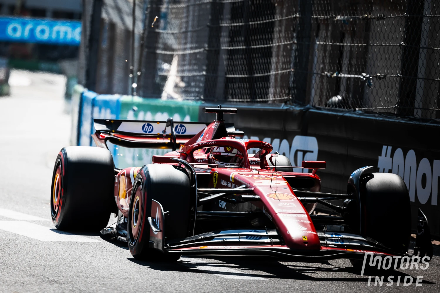 Changes made to several cars during the Parc Fermé period