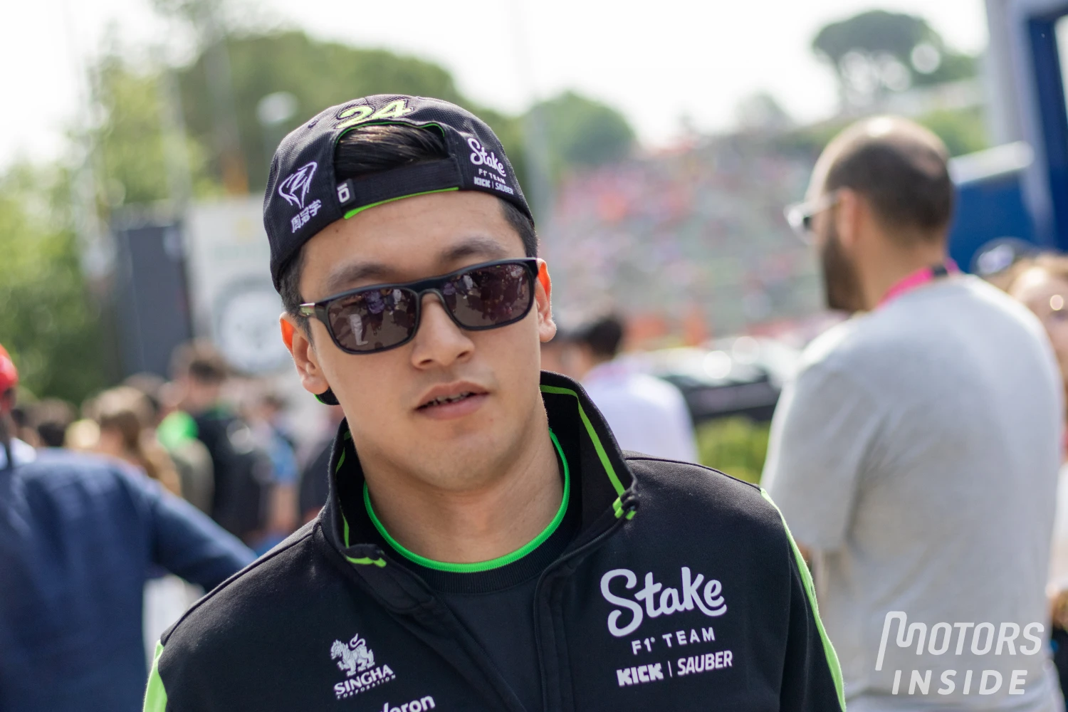 The Stake drivers will leave from the pit lane