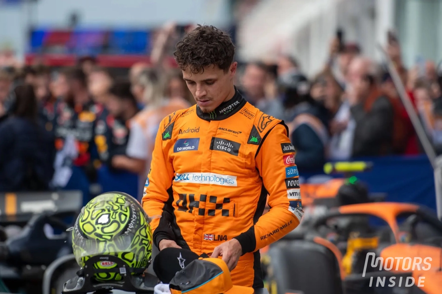 Lando Norris elected driver of the day in Canada