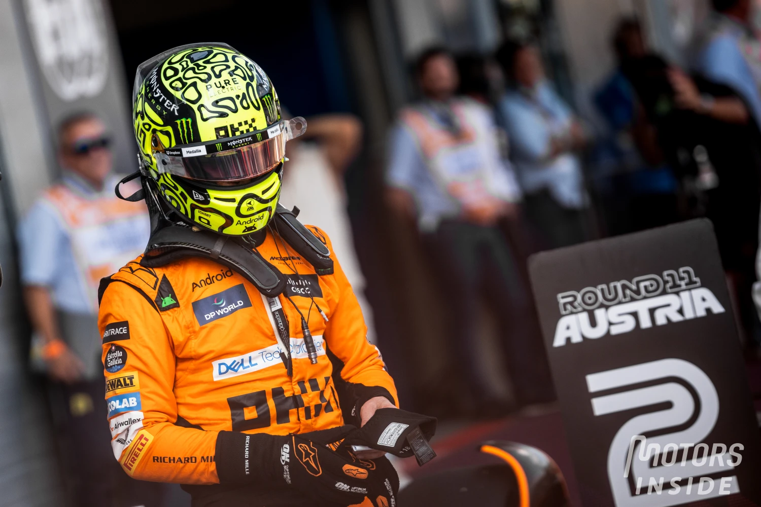 Lando Norris elected driver of the day at Spielberg circuit