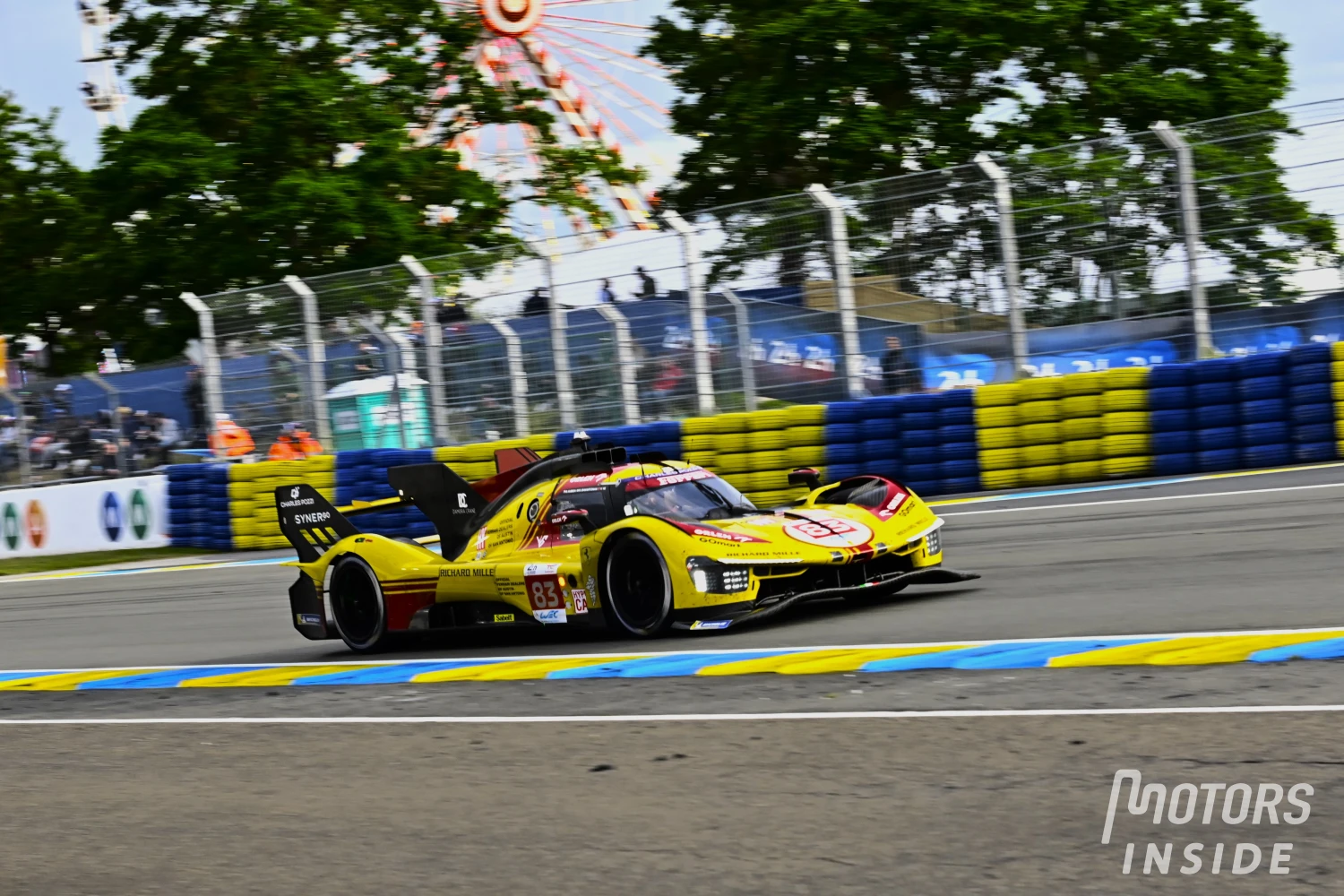 A dramatic turn of events: the N°83 Ferrari receives a penalty