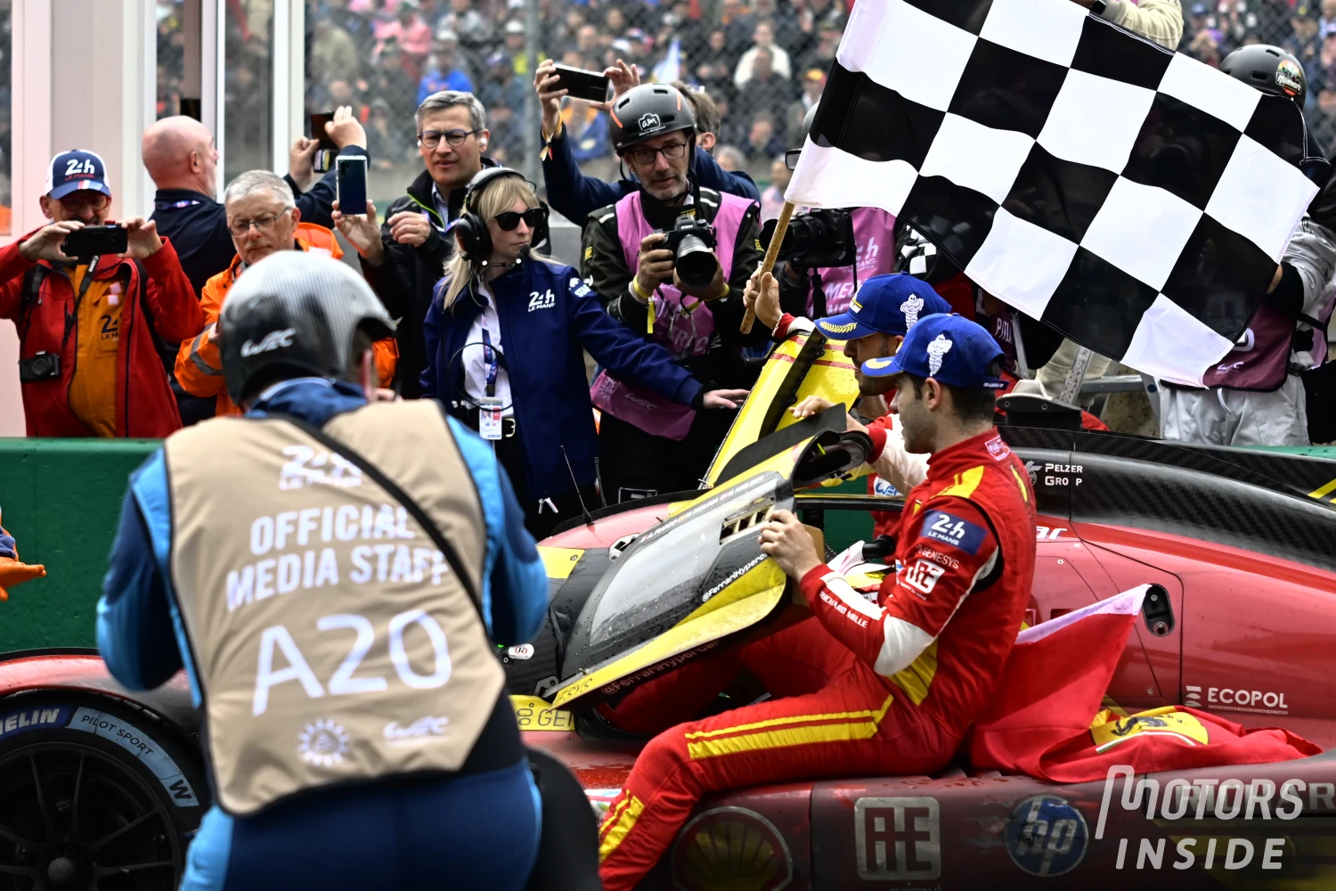 Ferrari’s stressful final hour at the 24 Hours of Le Mans