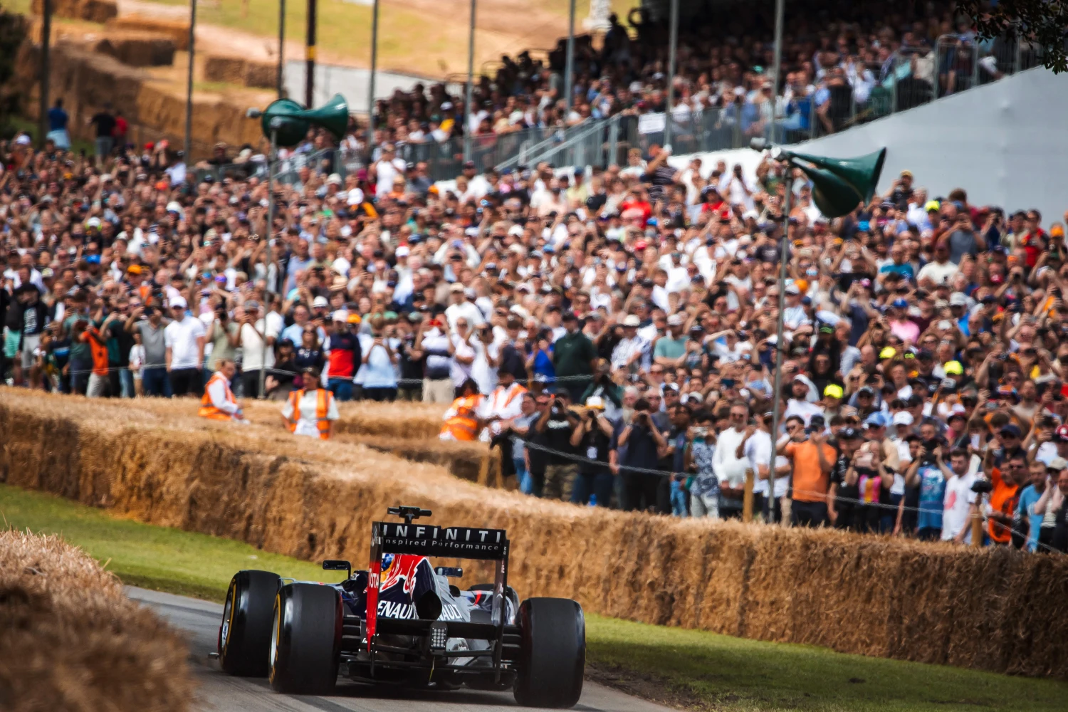 A host of F1 drivers and teams at the Goodwood Festival of Speed