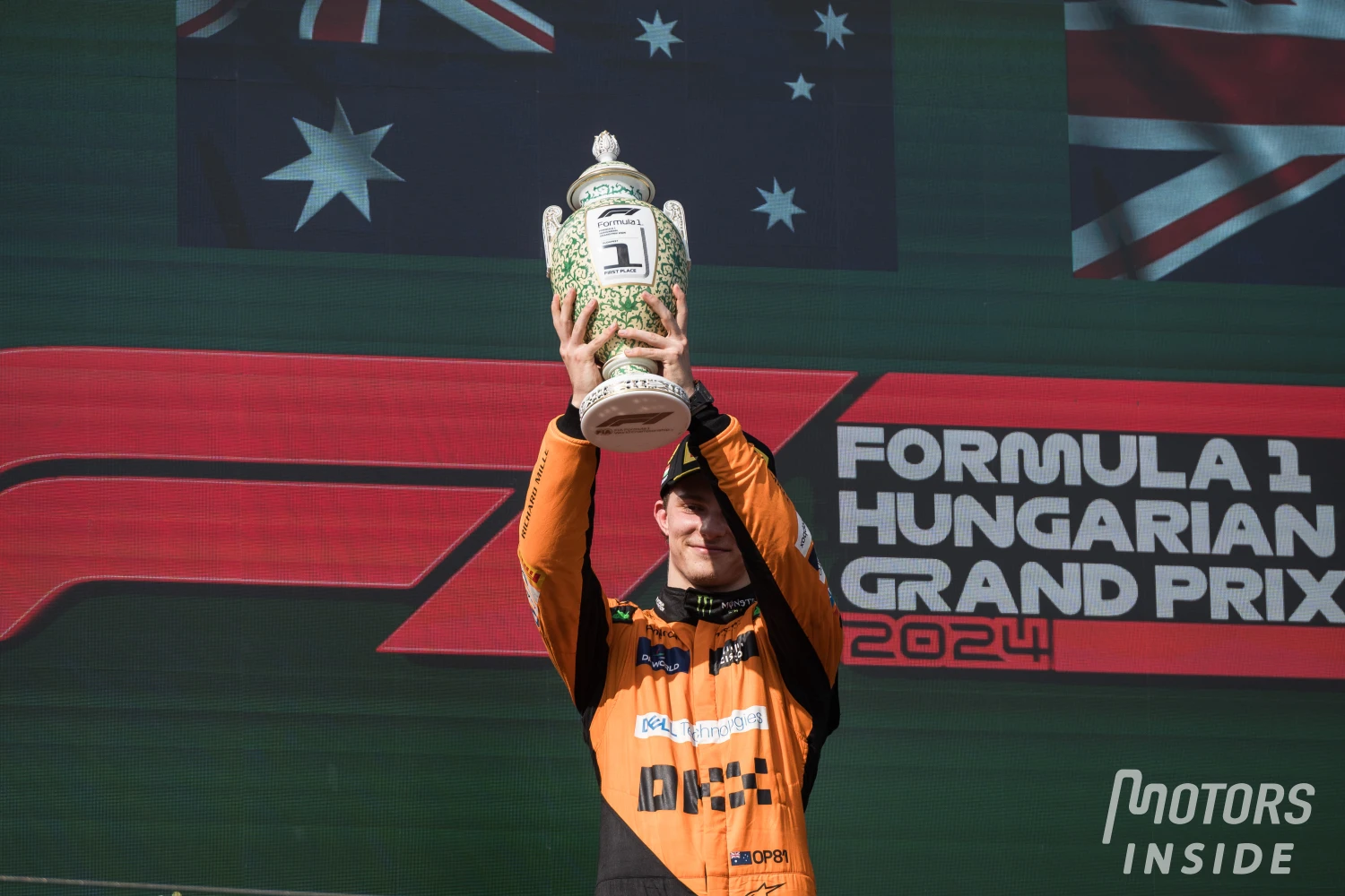 Oscar Piastri realizes his “childhood dream” after his first victory