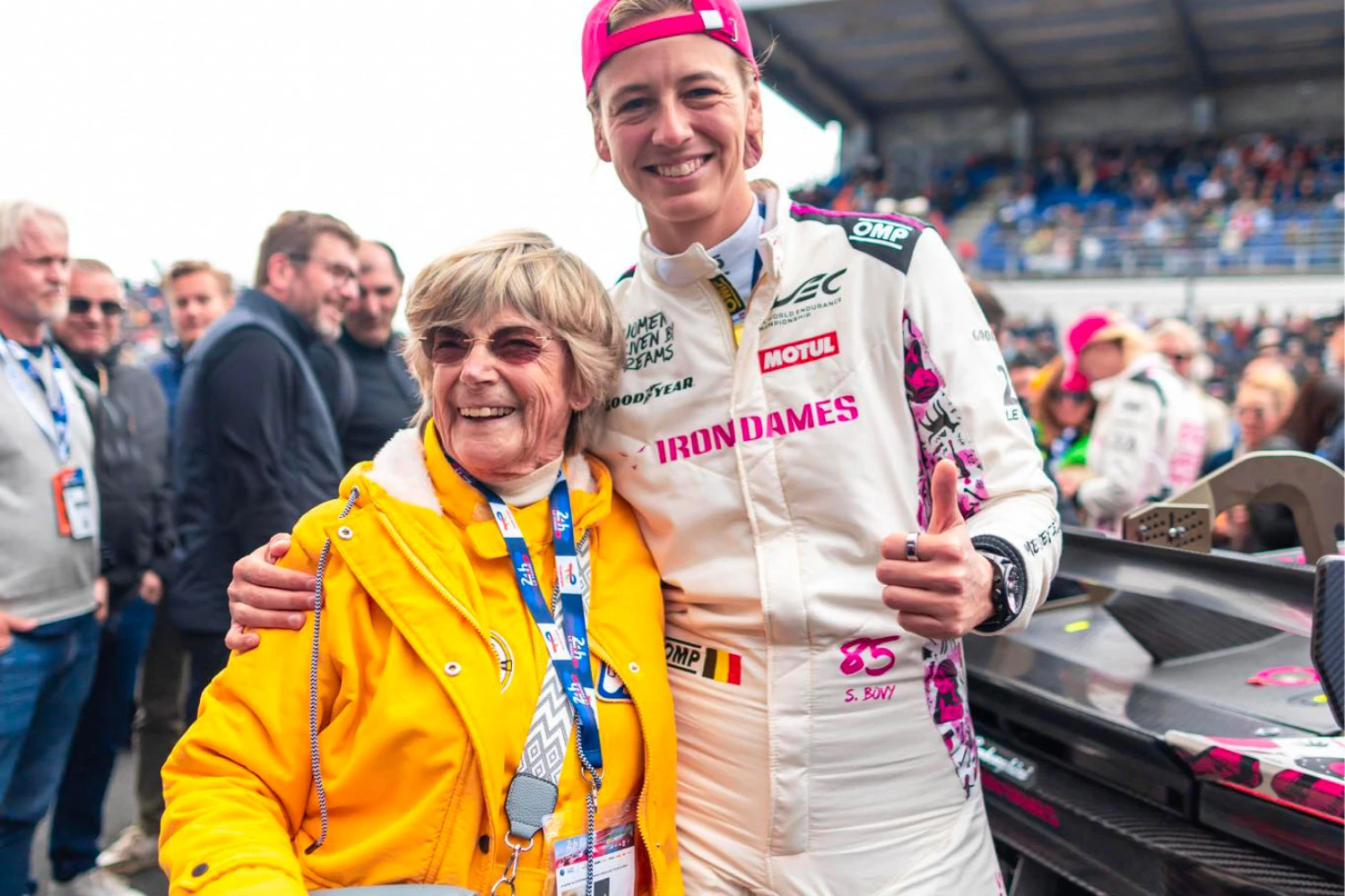 Christine Beckers, a triptych for a world record