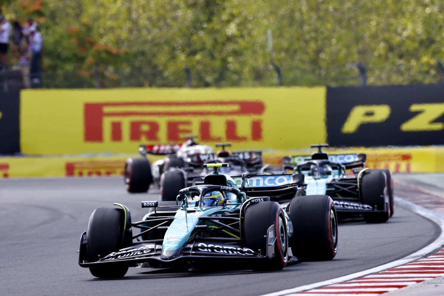 Team instructions for Aston Martin in Hungary too