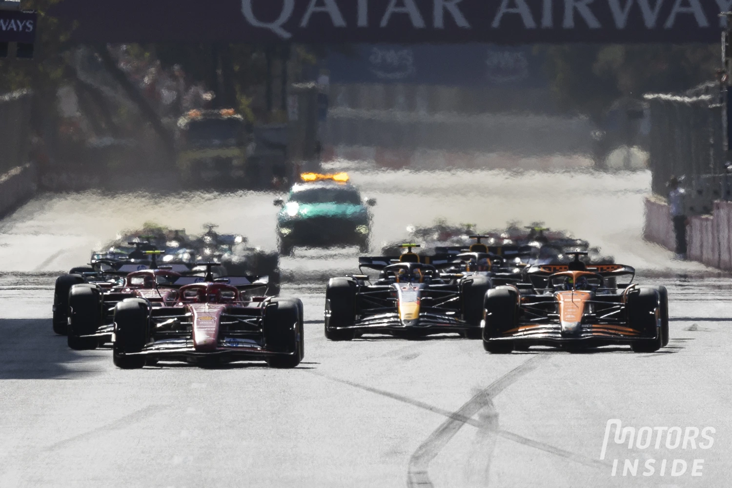 4 drivers warned for overtaking under Virtual Safety Car in Baku