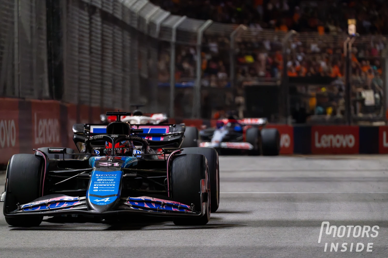 Esteban Ocon fatalistic after his 13th place in Singapore