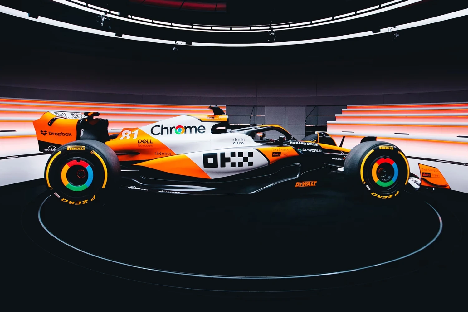 A retro-style McLaren for Singapore