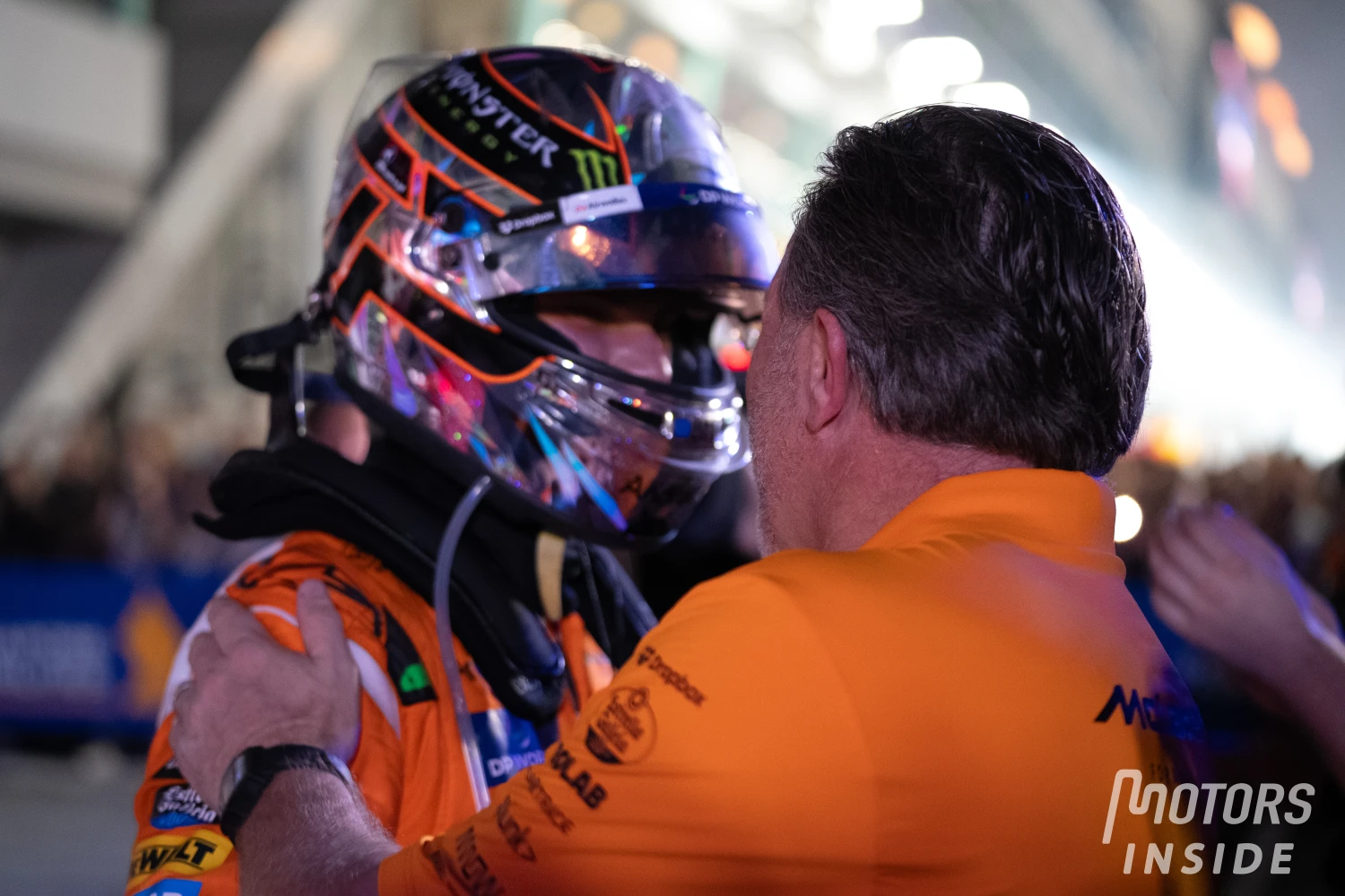 Zak Brown and Christian Horner made peace… in pajamas