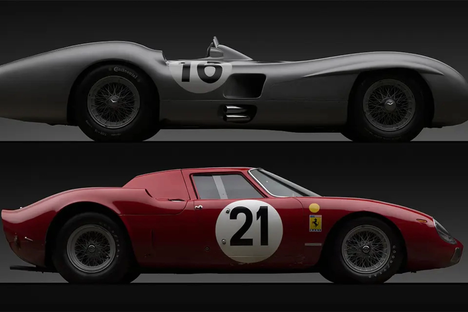 The Mercedes-Benz W196 Streamliner of Juan-Manuel Fangio and Stieling Moss at auction