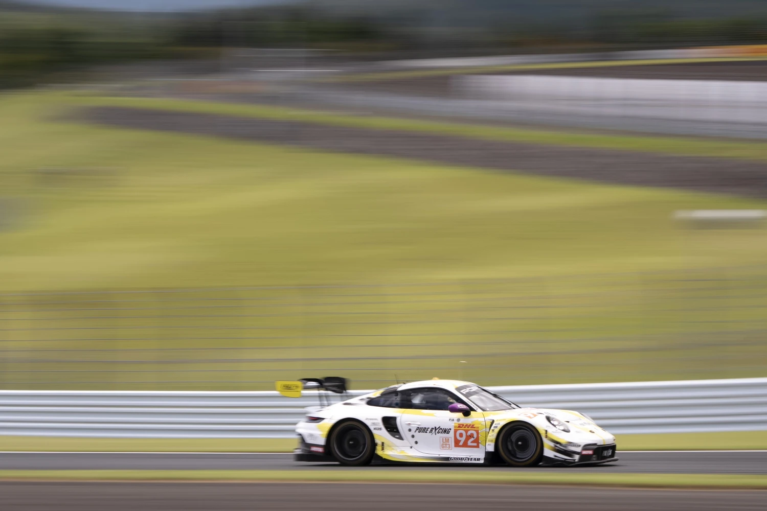 The Pure Rxcing Porsche is making things difficult for itself at Fuji