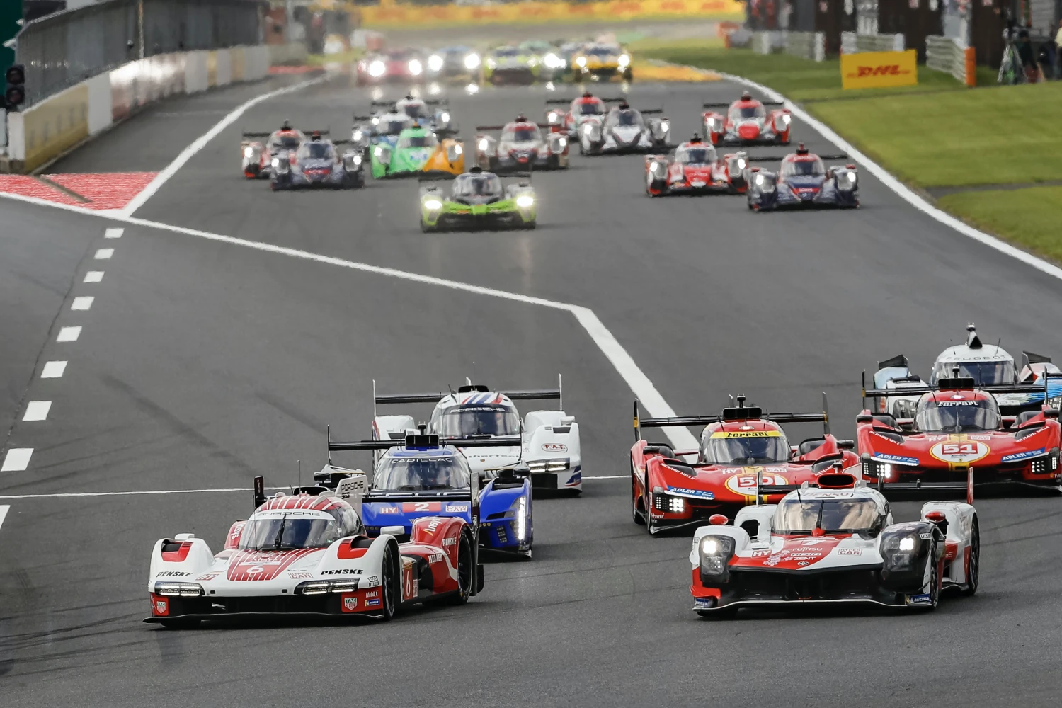 The TV schedule for the 6 Hours of Fuji