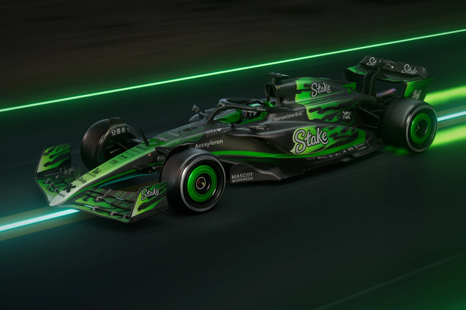 Sauber unveils special livery for Las Vegas Grand Prix