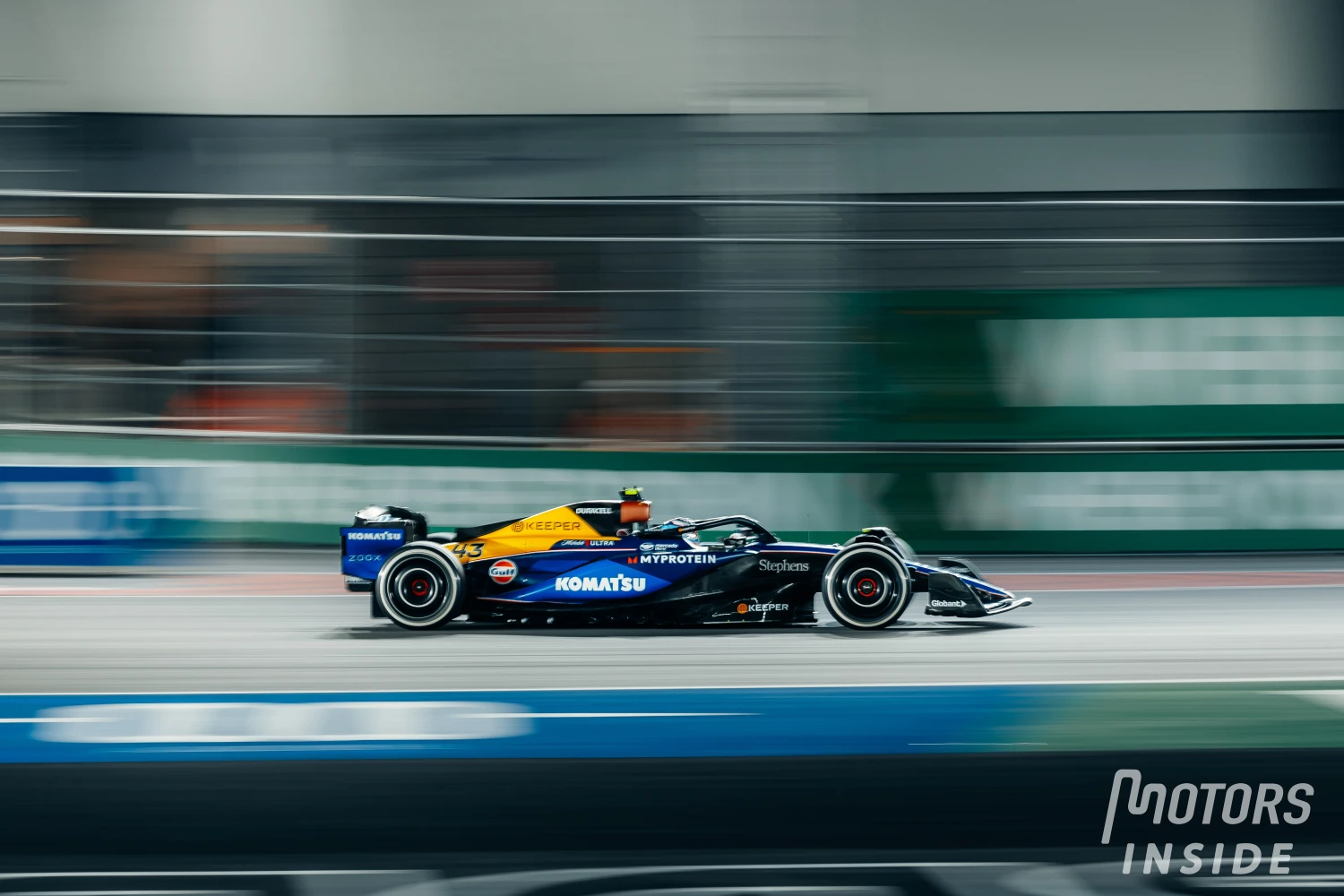 Williams is going through a “terrible period” according to Alex Albon