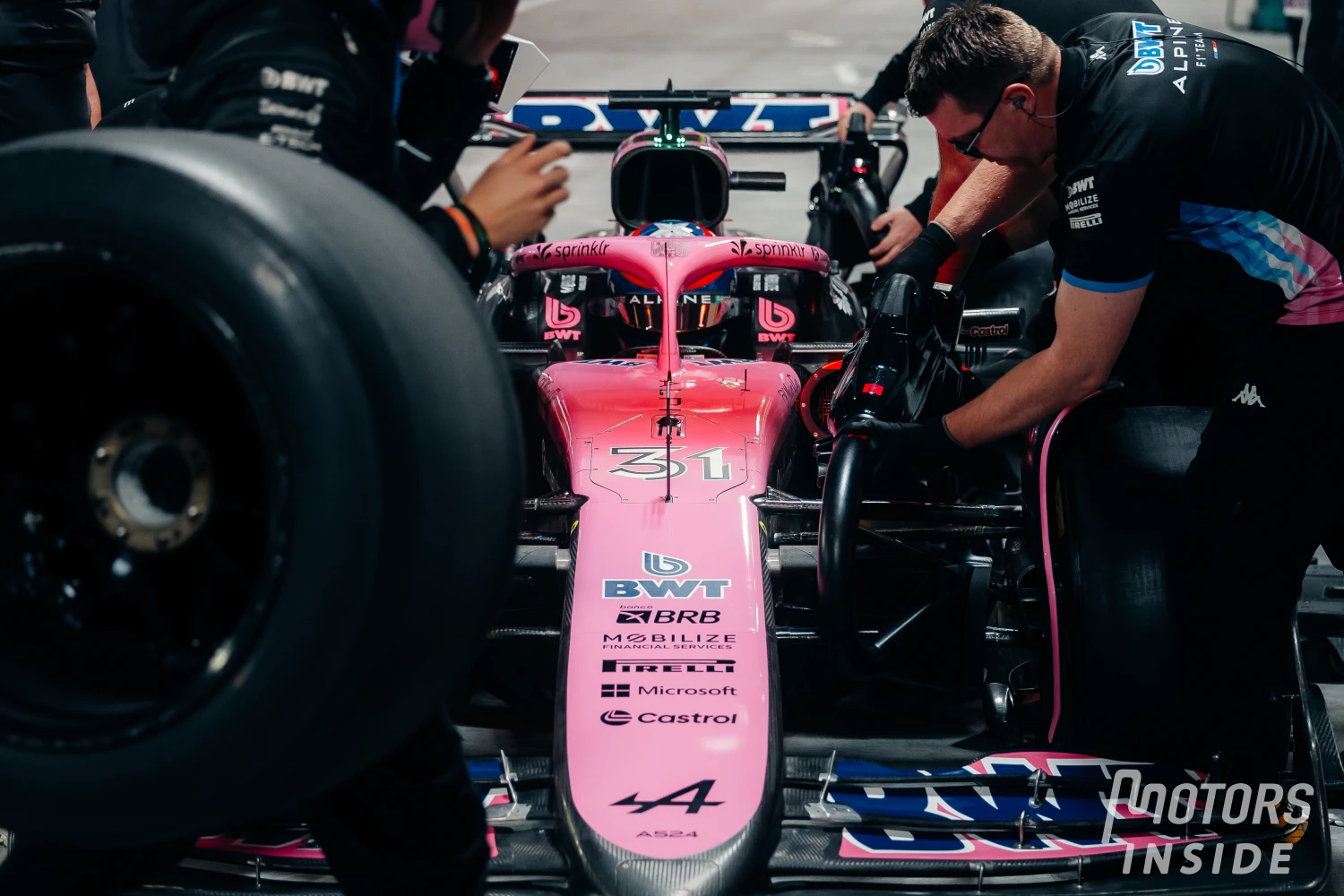 Esteban Ocon, a tough race in Las Vegas