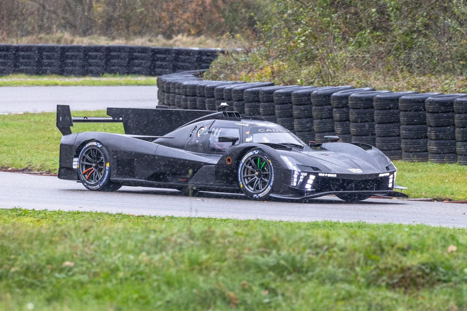 The Jota team tested the Cadillac in Alsace