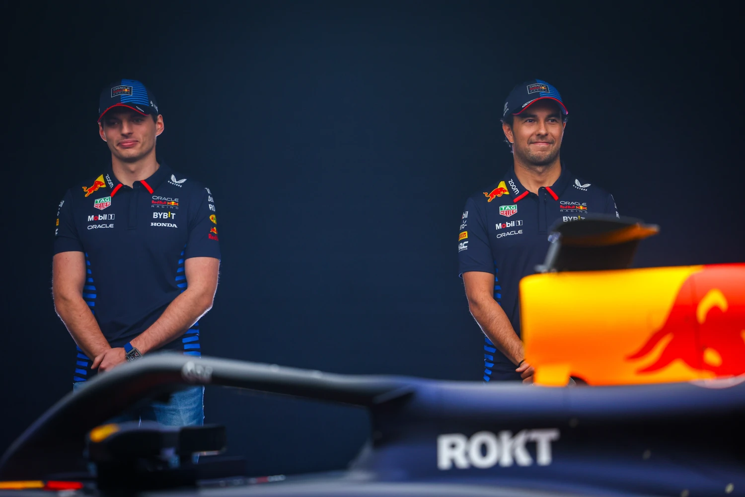 Max Verstappen sends a farewell message to Sergio Perez