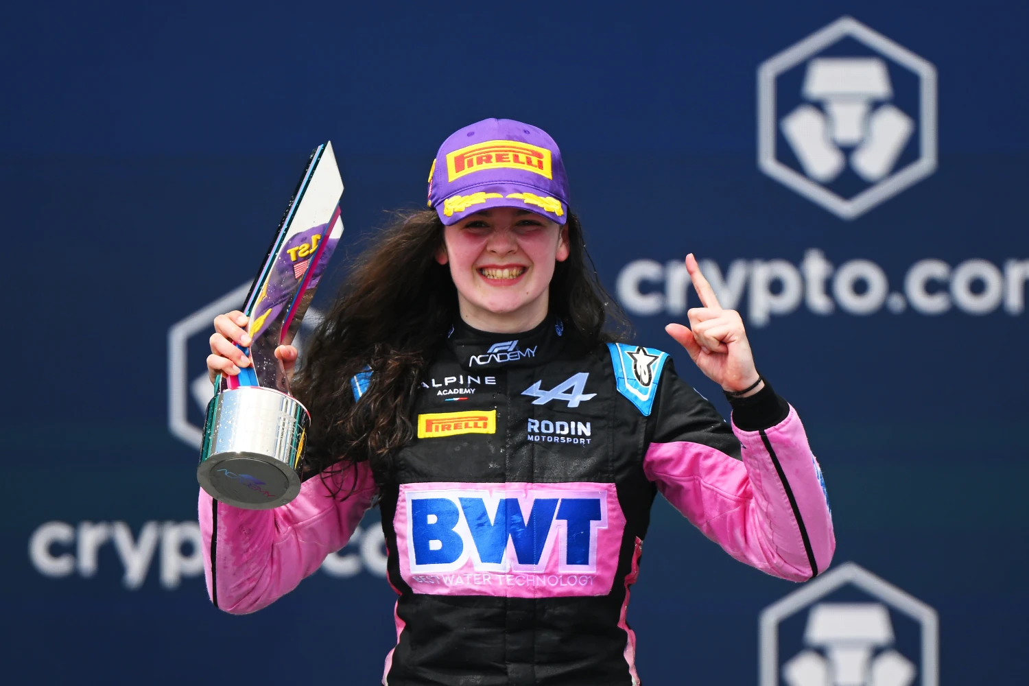 Abbi Pulling has left the F1 Academy