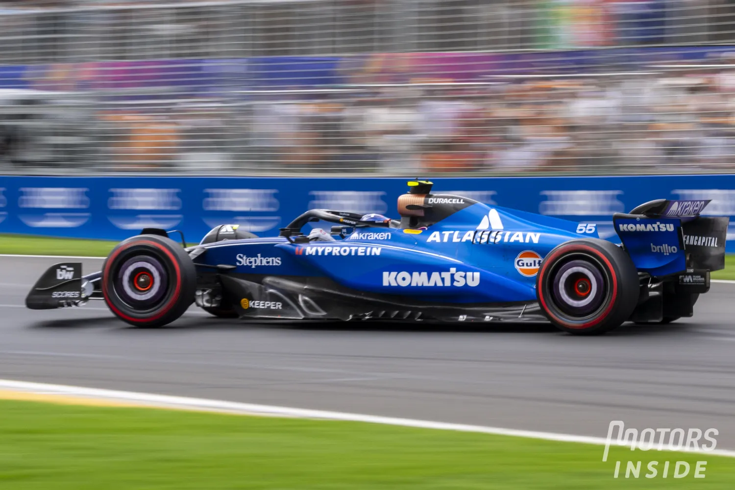 Both Williams in top 10 after qualifying