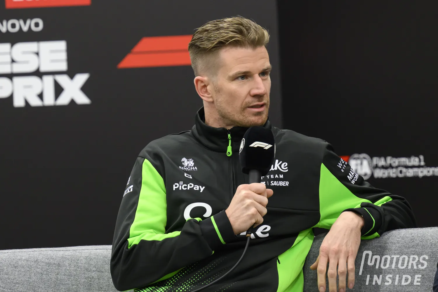 Nico Hülkenberg: “Sorry guys, today is my day too”