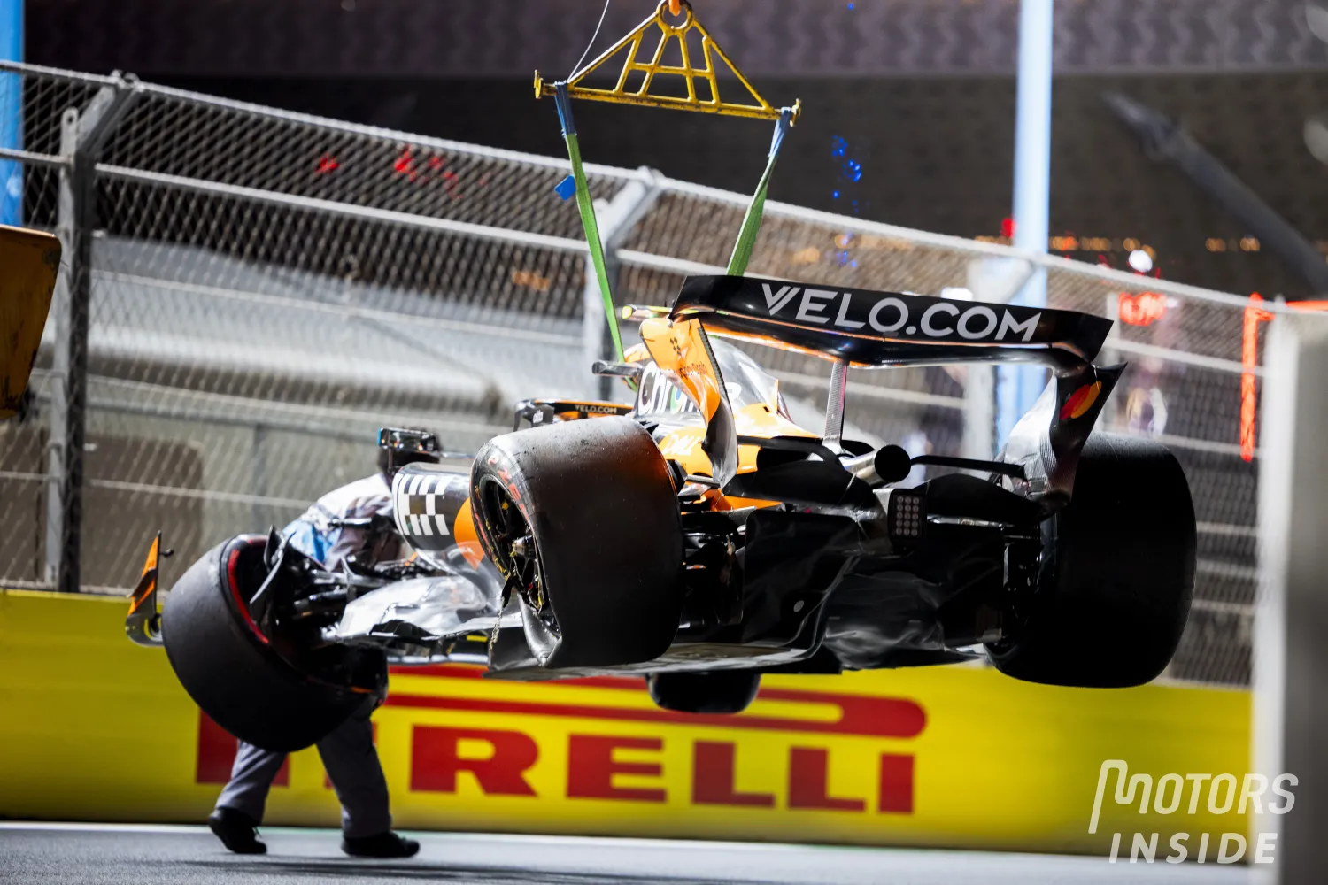 Lando Norris after his crash: « I’m disappointed with myself, I’ve let the team down »